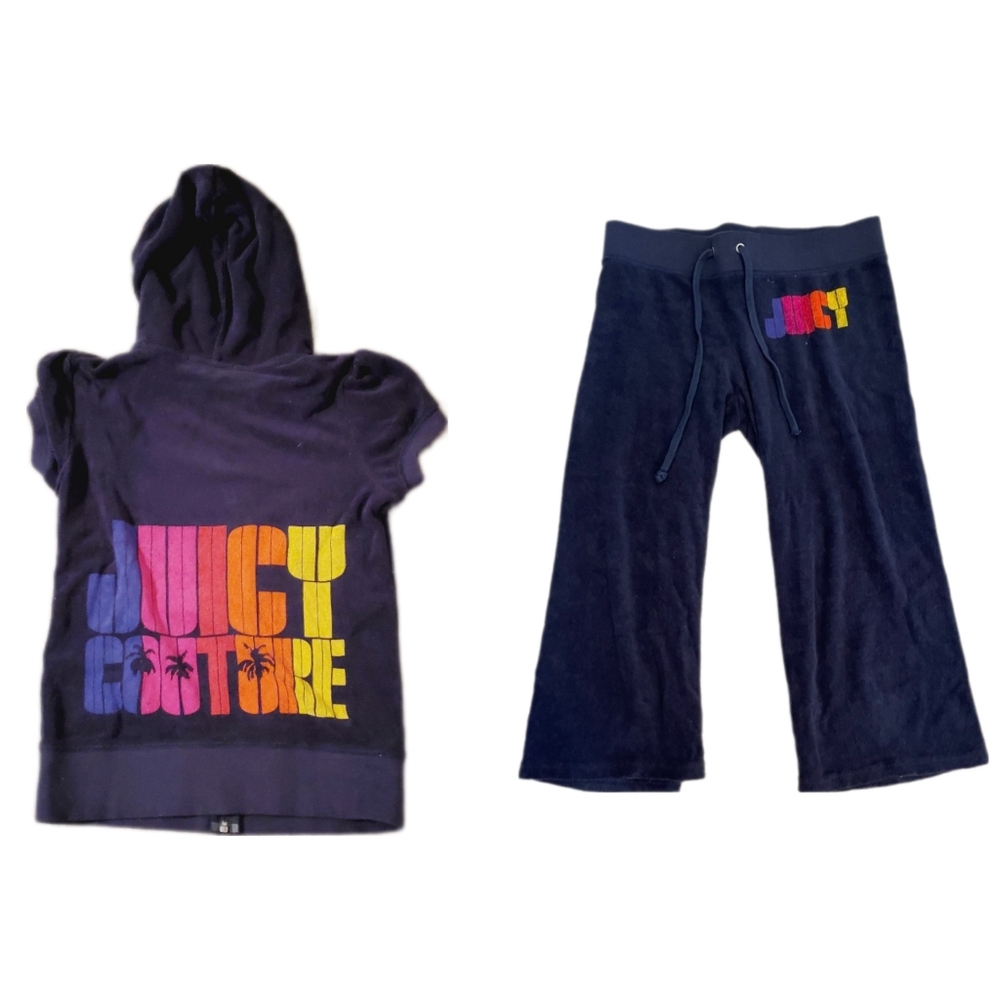 Juicy Couture tracksuit hoodie pants, size S